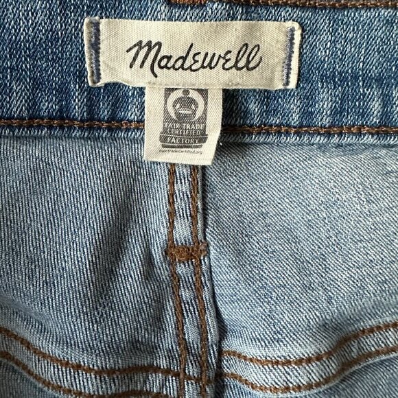 Madewell 10" High-Rise Skinny Jeans in Annapolis Light Wash Size 31 - Picture 15 of 15